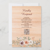 Rustiek Islamitische Nikah Arabische kalligrafie & Kaart (Achterkant)