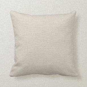 Rustiek Ivoor Faux Burlap Accent Pillow Kussen