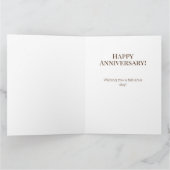 Rustiek Jubileum redenen waarom ik van je hou Kaart (Binnen)