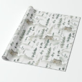 rustiek kajuitpakpapier cadeaupapier (Uitgerold)