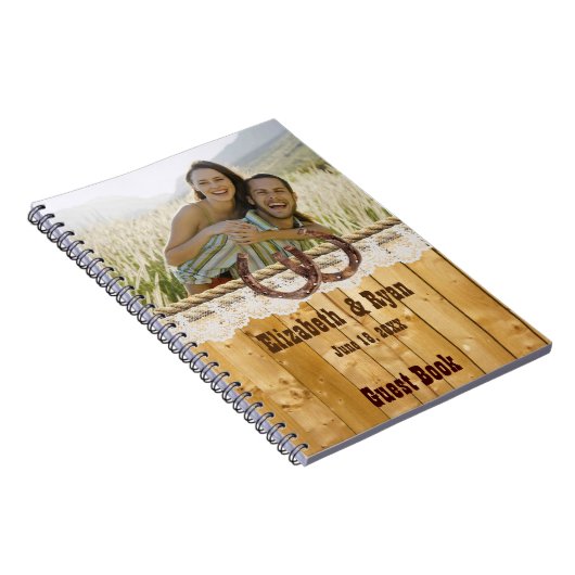 Rustiek, Kant en Hoefijzers, Gastboek Notitieboek (Rechterzijde)