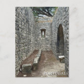 Rustiek Kasteel Door Portugal Fotografie, Reizen Feestdagenkaart (Voorkant)