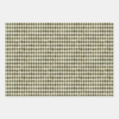 Rustiek Kerst Olijf Groen Inpakpapier (Voorkant 3)