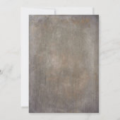 Rustiek kerstfeest kaart (Achterkant)