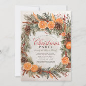  rustiek kerstfeest: nostalgische elegantie kaart (Voorkant)