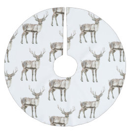 rustiek kersthert kerstboom rok