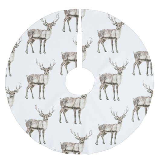 rustiek kersthert kerstboom rok (Voorkant)