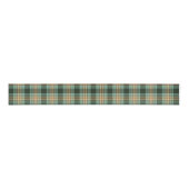 Rustiek kerstplaid tartan patroon grosgrain lint (Voorkant)
