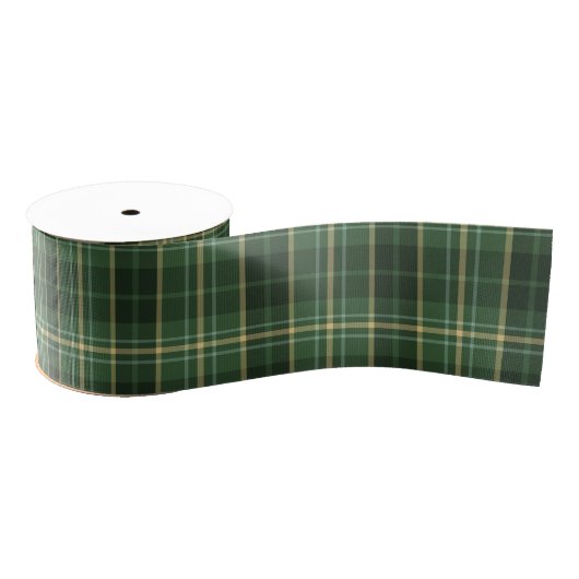 Rustiek kerstplaid tartan patroon grosgrain lint (Spoel)