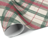 Rustiek kerstplakpapier cadeaupapier (Rol Hoek)