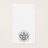 Rustiek Ketting Sieraden Display Kaart (Voorkant)