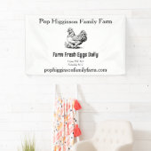 Rustiek  Kip Boerderij Spandoek (Insitu)