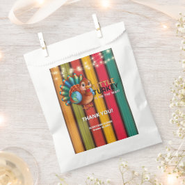 Rustiek Kleurrijk Klein Turkije Baby shower Bedankzakje