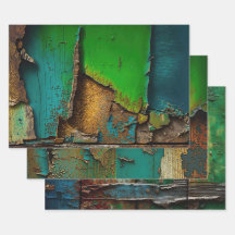 Rustiek, Kleurrijk, Schilferende Verf,