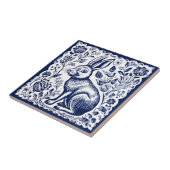 Rustiek Konijn Keramisch Tegeltje (Zijkant)