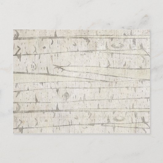 Rustiek koper geometrisch groen berken Briefkaart (Achterkant)