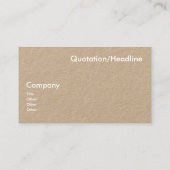 Rustiek Kraf&white - Weegschaal sterrenbeeld Visitekaartje (Achterkant)