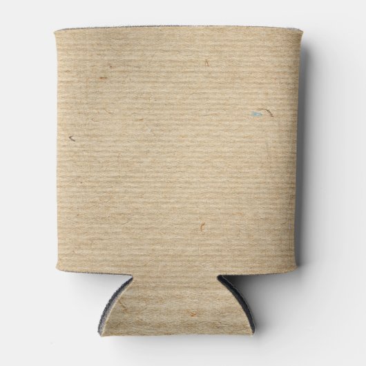 Rustiek kraftpapier: getextureerde achtergrond. blikjeskoeler (Voorkant)