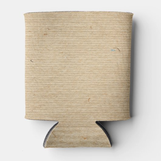 Rustiek kraftpapier: getextureerde achtergrond. blikjeskoeler (Voorkant)