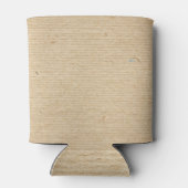 Rustiek kraftpapier: getextureerde achtergrond. blikjeskoeler (Achterkant)