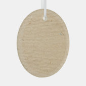 Rustiek kraftpapier: getextureerde achtergrond. glas ornament (Voorkant Rechts)