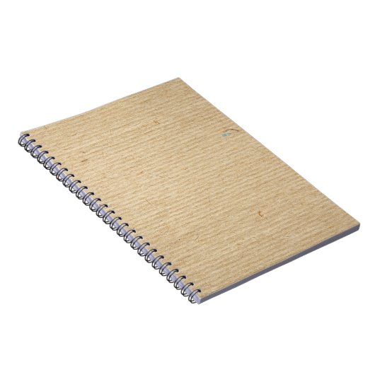 Rustiek kraftpapier: getextureerde achtergrond. notitieboek (Rechterzijde)