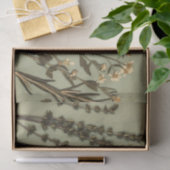 Rustiek kruid- en wildebloem tissuepapier (Geschenk)