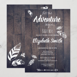 Rustiek Laat het avontuur beginnen. Kaart