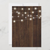 Rustiek Land 80ste verjaardagsfeestje Kaart (Achterkant)