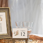Rustiek Land Bloemen Aarde Neutrale Herfst Bruilof Kaart<br><div class="desc">Rustiek bloementrouwtafelnummer met prachtig boeket van herfst met aardse neutrale bruiloftskleuren in bruintinten, blush roze, ivoor en tan. Boho chique herfst land bloemenontwerp met elegante, eenvoudige moderne belettering. Ideaal voor herfstbruiloft, buitenhuwelijk, schuurbruiloft of rustieke tuin, boerderij landgoed en wijngaardlocaties bijvoorbeeld. Voor het coördineren van uitnodigingen, briefpapier, games en decor voor...</div>