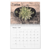 Rustiek Land Boerderij Art 2024 Kalender (Feb 2027)