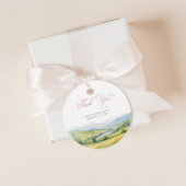 Rustiek land Boerderij bruiloft dank u Bedankjes Labels