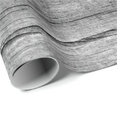 Rustiek land bruiloft schuur hout cadeaupapier (Rol Hoek)