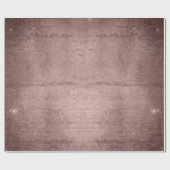 Rustiek Land Chic Bruin Cadeaupapier (Vlak)