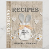 Rustiek  land gepersonaliseerd (Achterkant)