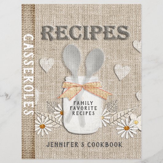 Rustiek  land gepersonaliseerd (Achterkant)