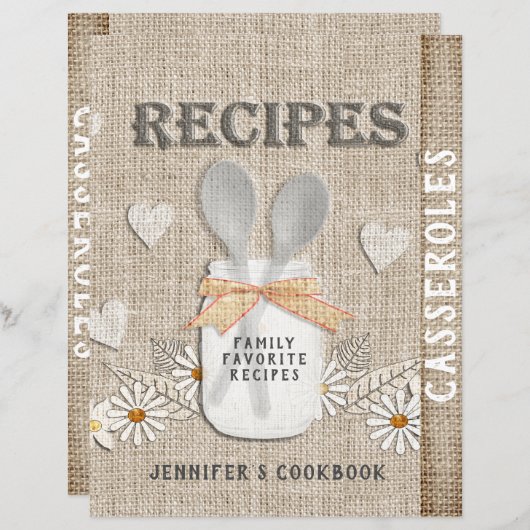 Rustiek  land gepersonaliseerd (Voorkant / Achterkant)