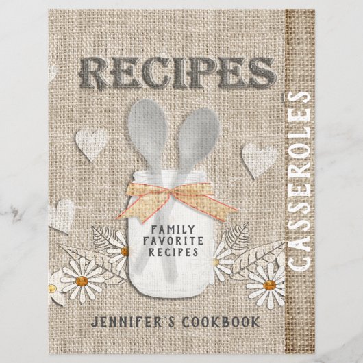 Rustiek  land gepersonaliseerd (Voorkant)