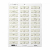 Rustiek Land Grasland Etiket (Full Sheet)