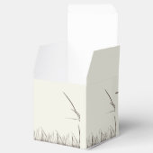 Rustiek Land Graslands Bruiloft Favor Box Bedankdoosjes (Geopend)