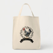 Rustiek Land Haan Kip Tote Bag (Voorkant)
