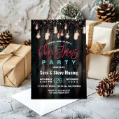 Rustiek Land Kerstbruin Vakantie feest Kaart