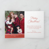 Rustiek Land Kerstwensen Schattige Varken Feestdagen Kaart (Binnen)