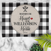 Rustiek Land Keuken Familienaam Theedoek