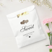 Rustiek Land Liefde is Zoete Bruiloft Bedankzakje (Gezegeld)