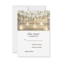 Rustiek Land Mason Jars Lights Kant Hout RSVP