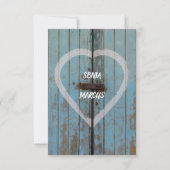 Rustiek land schuur door Verloving Aankondiging (Voorkant)