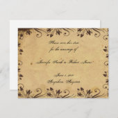 Rustiek Land Schuur Hout Schoonheid Save the Date (Voorkant / Achterkant)