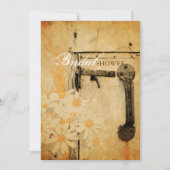 rustiek land zomer madeliefje vrijgezellenfeest kaart (Voorkant)