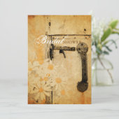 rustiek land zomer madeliefje vrijgezellenfeest kaart (Staand voorkant)